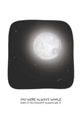 Heartfelt Thinking Of You Card - Supportive - You Were Always Whole created by Liberty Feist Studio