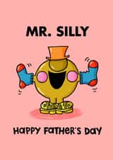 Cute Father's Day Card - Mr. Silly - Mr Men created by Mr. Men