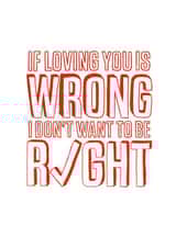 Loving and cute card for significant other - Love you - Big Type - Bold created by Paul McDermid