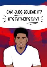 Punny Father's Day Card - Jude Bellingham England created by Original Fox Cards