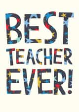 Classic Thank You Card - For Teacher - For Him created by The Boy and the Bear