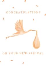 Cute new baby card created by Cove and May