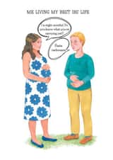 Funny Get Well Soon Card - IBS Humour - Best IBS Life created by Mind Over Letter