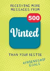 Funny Friendship Card - Vinted Messages created by NICOLA TRAVIS