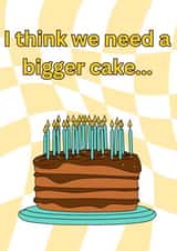 No more space for candles created by Cardsfrommymind