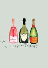 Funny Birthday Card - Fizzy-o-Therapy created by Poet and Painter