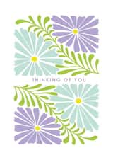 Thinking Of You Card - Modern Gerberas created by Happy Street