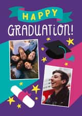 Personalised Graduation Photo Card created by Josie Gledhill - Cute Graduation Photo Card - For Her