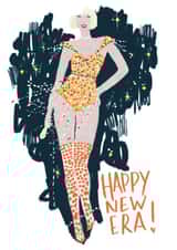 Taylor Swift Happy Birthday Card created by Miss Magpie Fashion Spy