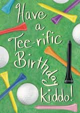 Cute Golf Birthday Card - For Kids - Golf Lover - Girls or Boys created by Big Heart Designs