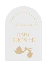 Baby shower - baby boy - new baby - baby girl - neutral baby shower - baby boy created by Paper Party Cards