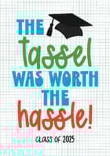 Funny Graduation Card - Class Of 2025 created by Choo Choo
