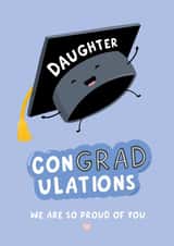 Cute Graduation Card - For Daughter - Proud of You created by Fliss Muir