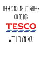 Funny Anniversary Card - Big Tesco created by Stars + Hearts Designs
