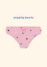 Funny Congratulations Card - Smartie Pants created by Ella Goddard