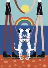 Cute Pride Card - Dotty About You created by Ashton Attzs