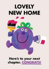 Cute New Home Card - Little Miss Naughty - Mr. Men - Your Next Chapter created by Mr. Men