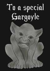 Old age gargoyle gothic dark joke funny offensive created by Waffleteeth