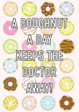 Funny Doughnut Lovers Card created by Adam Regester
