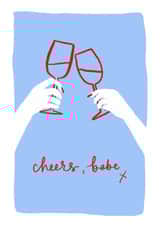 Cheers, babe x created by Bee Davies