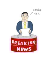 Funny birthday card created by AJS STUDIOS