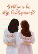 Cute Bridesmaid Proposal Card - Will you be my Bridesmaid - Friend Keepsake created by Becca Doodles Design