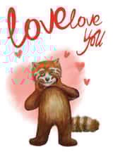 Red Panda Love created by Civillita Ltd