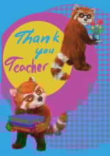 Thank you Teacher Red Panda created by Civillita Ltd
