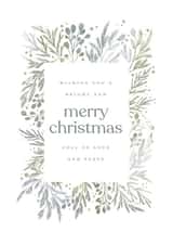 Pretty Christmas card for a loved one. created by Hudson meet Rose
