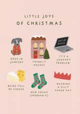 Cute Christmas Card - Little Joys Of Christmas created by Studio Mads