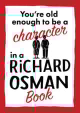 Funny Birthday - old - Celebrity - Book - Movie - Osman - Thursday murder club created by Aura Designs