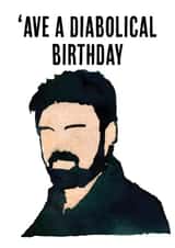 Billy Butcher’s Diabolical Card created by Orca 87