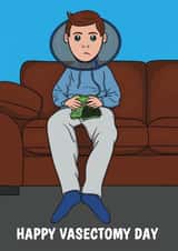 Funny Happy Vasectomy Day Card - The Snip Get Well Soon Card created by @Cupsie's Creations