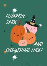 Cute Halloween Card - Pumpkin Spice created by Jess Smith