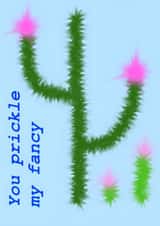 Cute cactus card created by Hannah Wilkinson-Jones