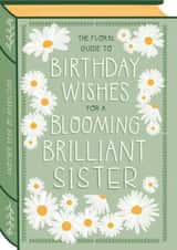 Pretty Birthday Card - For Sister - Book - Blooming Brilliant created by Two For Joy Illustration