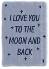 Cute I love you card for Friends and Family created by Libby-Mae Barton