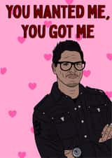 Funny Anniversary Card - Zak Bagans - Ghost Adventurers created by Woomoons