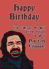 Funny Birthday Card - Laszlo - What We Do In The Shadows created by The Unironic Geek