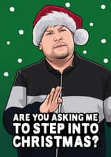 Funny Christmas Card - Gavin And Stacey - Smithy - Step Into Christmas created by All Things Banter