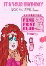 Funny Chappel roan birthday card for your friend! created by Give me the gifts