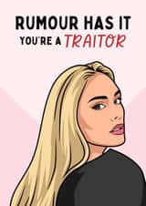 Funny Leaving Card - Adele - Rumour Has It created by Sundiva Designs