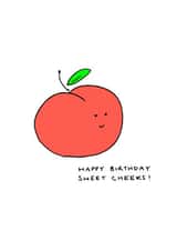 Cute birthday card for friend or partner created by Frank & Coops