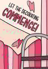 Cute New Home Card - Ladder - Let The Decorating Commence! created by TeePee Creations