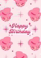 Cowgirl Rodeo Birthday Card For Her created by Born and Raised Creative