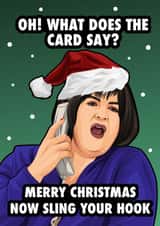 Funny Christmas Card - Nessa - Gavin And Stacey created by Hint of Sarcasm