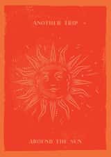 Pretty Birthday Card - Another Trip Around the Sun created by Feel Good Supplies