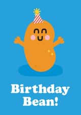 Cute Birthday Card - For Him - Bean Pun created by Studio Boketto