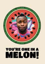 Personalised Congratulations Photo Card created by @Cupsie's Creations - Funny Congratulations Photo Card - One In A Melon