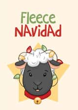 Funny Christmas Card - Fleece Navidad - Christmas Song created by Bev O'Connor || @oconnordesign